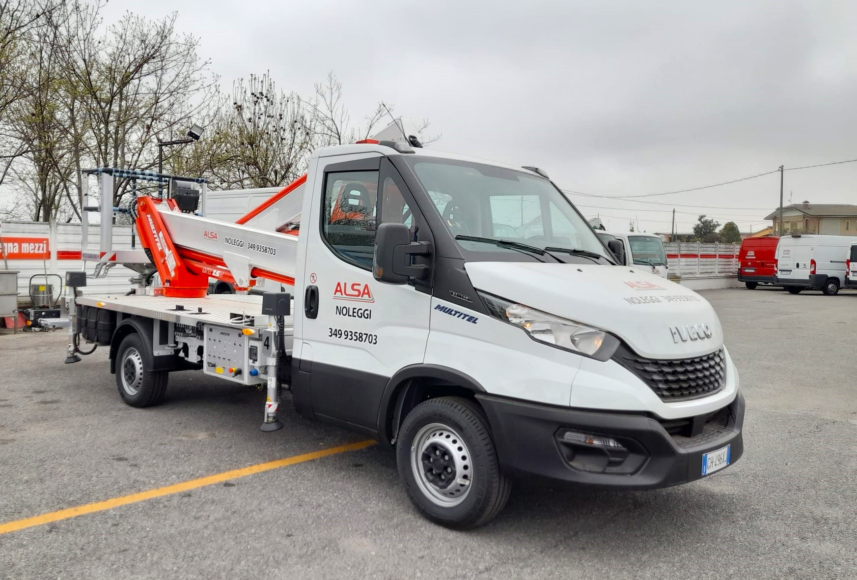 Piattaforme autocarrate 25mt